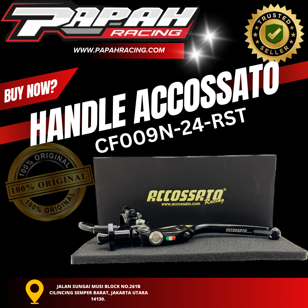 HANDLE HANDEL KOPLING ACCOSSATO CF009N-24-RST